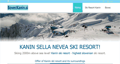 Desktop Screenshot of boveckanin.si